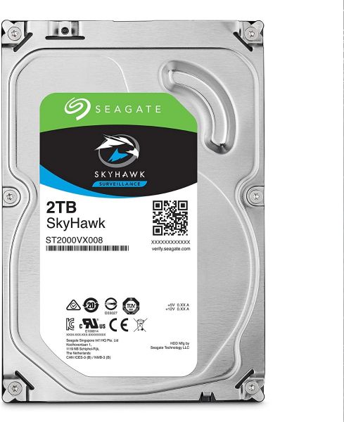 Seagate SkyHawk 2TB Surveillance Internal Hard Drive HDD – 3.5