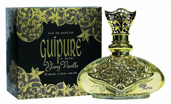 guipure & silk ylang vanille