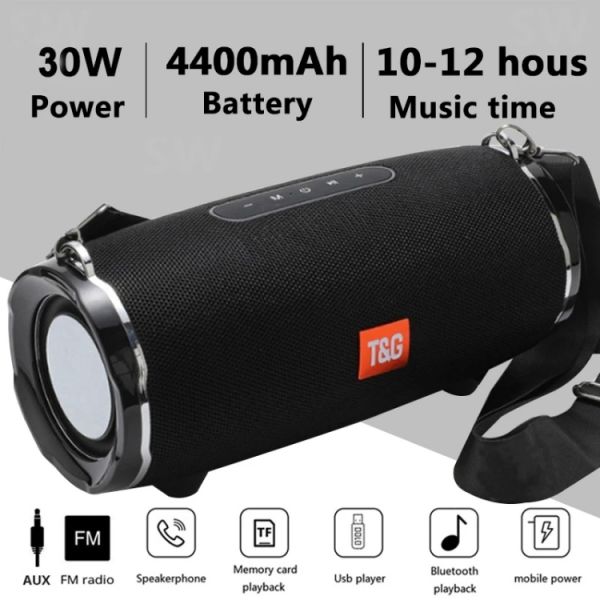 T&g bluetooth sale speaker charging time