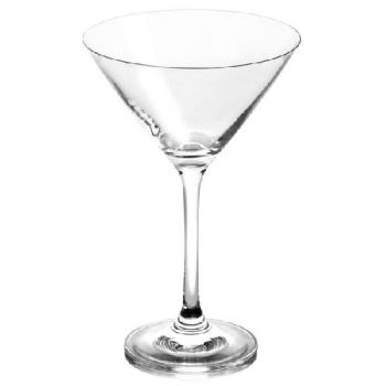 Martha Stewart Vivica 4 Piece 295Ml Stemmed Martini Glass Set