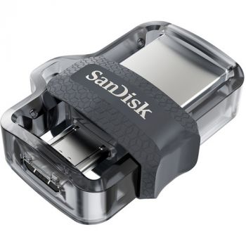 SanDisk 32GB Ultra Dual .OTG m3.0 USB 3.0 / micro-USB Flash Drive