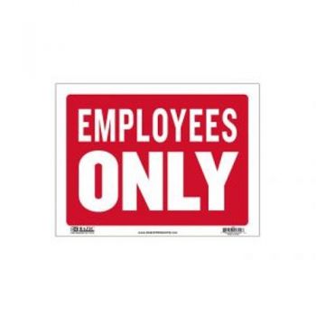Sign - Large Size / 30.5 x 40.5cm (Employess Only)