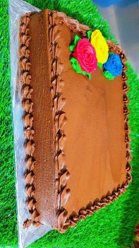 13x9 Rectangle Shaped Rich Chocolate Cake 