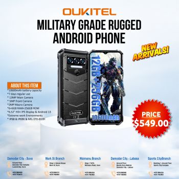 MILITARY GRADE RUGGED ANDROID PHONE 