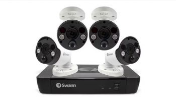 SWANN 4 CAMERA 8 CHANNEL 4K ULTRA HD SECURITY SYSTEM