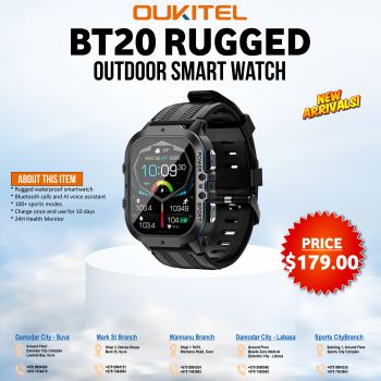 OUKITEL BT20 RUGGED OUTDOOR SMARTWATCH