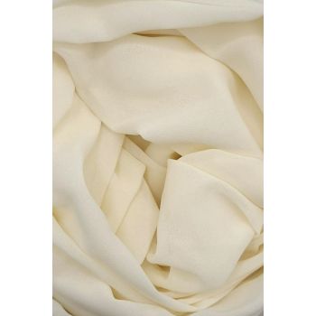 PREMIUM CHIFFON HIJAB - CREAM #5