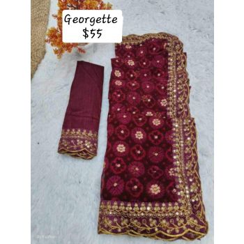 Georgette saree 10