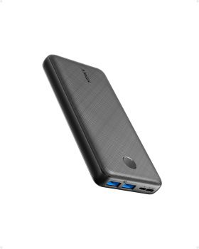 Anker Power Bank, 325 Portable Charger (PowerCore Essential 20K), 20,000mAh Battery Pack with PowerIQ Technology, USB-C Input and Output Ports for iPhone 16/15 Series, Samsung Galaxy, and More