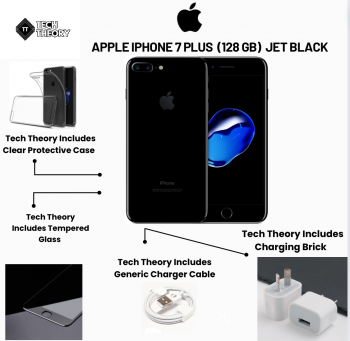 Apple Iphone 7 Plus- Jet Black (128 GB)