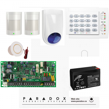 Paradox SP4000 - 4 Zone PCB Alarm Kit