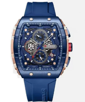 Blue CURREN 8442 Men’s Luxury Quartz Wrist Watch