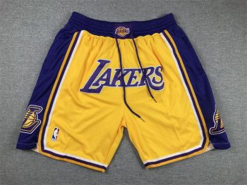 Basketball Shorts_Lakers_Yellow (Replica)