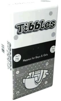 Tibbles Baby Nappies - Large 10/15KG 