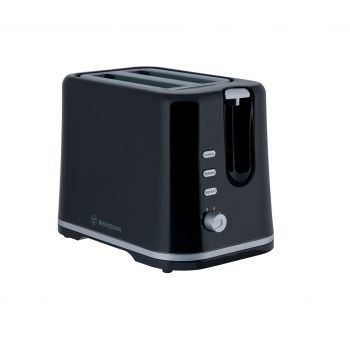 Westinghouse 2 Slice Toaster - Black Plastic - WHTS2S03K